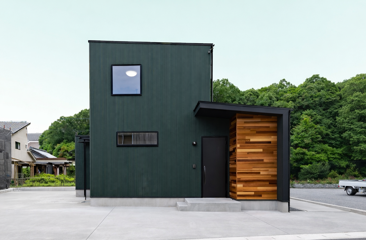 愛犬モチーフアイアンのあるお家 画像