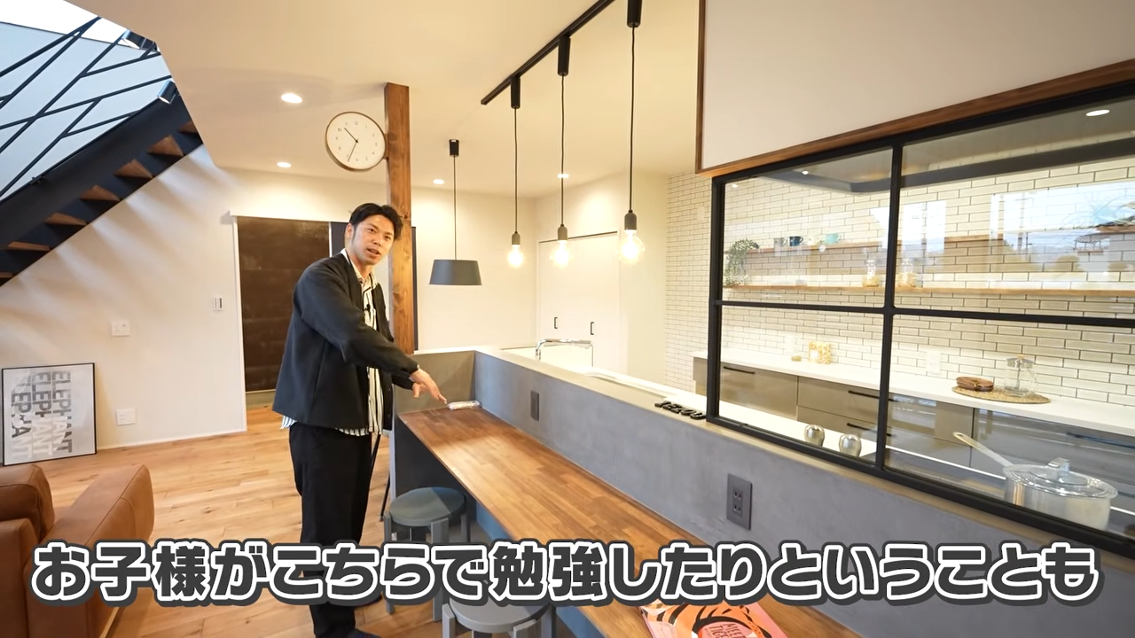 家族を見守れるスタディカウンター